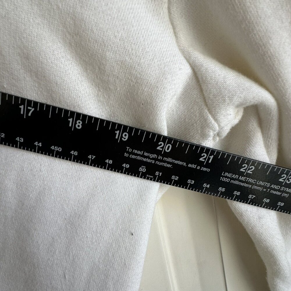 Disney Parks Disneyland‎ Resorts Hoodie Womens Large White Pullover Sweatshirt - Picture 6 of 7